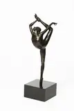 Linda Klarfeld, Desire, bronze on granite