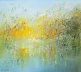 David Boyd, The River at Warrandyte c1987, c1987, oil on canvas