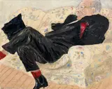 Peter Kingston, Portrait of Clive Evatt Jr. 1993, 1993, oil on canvas