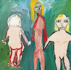 Davida Allen, Where's Sara? 1985, 1985, oil on canvas