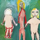 Davida Allen, Where's Sara? 1985, 1985, oil on canvas