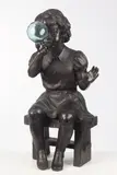 David Bromley, Bubble Girl, bronze