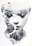 Lawrence Starkey, Conception, oil on canvas