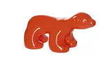Scott Redford, My Beautiful Polar Bear (Orange) 2014, 2014, glazed ceramic