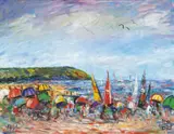 Pro Hart, Seascape 1994
