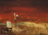 Sali Herman, Windmill with Water Tank 1964