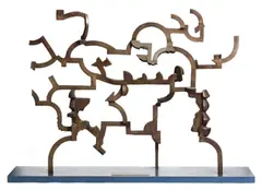Jock Clutterbuck, Etherekril #4 1989, 1989, welded bronze
