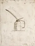 Jim Dine, Oil Can 1973, 1973, soft ground etching