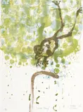 John Olsen, Diving Frog 1986, 1986, colour lithograph