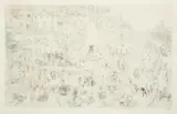 Castle Fanfrolico 1927 by Norman Lindsay, 1927, etching, offered Sep 2015