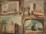 Jeffrey Smart, Motifs in London 1949