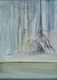 Moses Striking the Rock c1976 by Arthur Boyd, c1976, oil on copper, sold Jun 2015