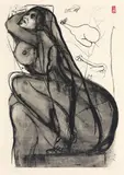 Brett Whiteley, Towards Sculpture 4 1977, 1977, lithograph