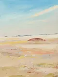 Arthur Boyd, Landscape with White Bird 1990