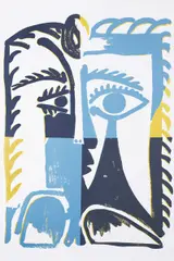 Andy Warhol, Head After Picasso 1985, 1985, synthetic polymer paint and silkscreen ink on canvas