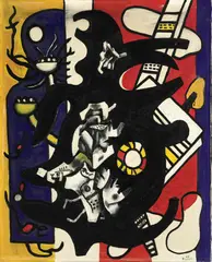 Fernand Léger, China Town 1943, 1943, oil on canvas