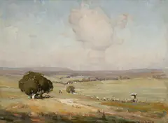 William Dunn Knox, Summer Pastoral c1920, c1920, oil on canvas