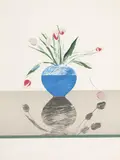 David Hockney, Pretty Tulips 1970, 1970, lithograph