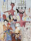 Clifton Pugh, Pinturas (also known as The Fiesta of the Dolls) 1965