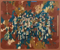 Louis James, Old Photo Recalled 1986-88, 1986-88, oil on canvas