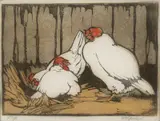 Helen Ogilvie, Chooks in the Straw 1932