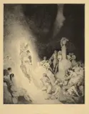 Death in the Garden 1923 by Norman Lindsay, 1923, etching, engraving and stipple, sold Jun 2015