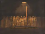 Jeffrey Smart, Soldiers on Platform 1943
