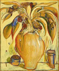 Brett Whiteley, Chelsea Flower Show c1970, c1970, oil on canvas