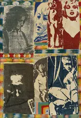 Megs - Set 1970 by Richard Larter, 1970, oil, synthetic polymer paint, pencil and varnish on board, sold Mar 2015