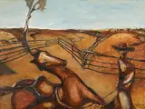 Garry Shead, The Stockman 1987