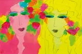 Walasse Ting, Pink & Yellow Twins