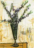 Bernard Buffet, Vase de Fleurs, 1958, Oil on canvas