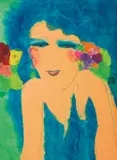 Walasse Ting, Smiling Lady