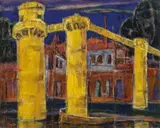 Chen Yin-Hui, India, 1983, Oil on canvas