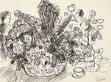Marc Chagall, La corbeille de fleurs