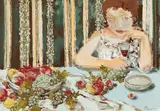 Xia Junna, Golden Fairy (two-sided painting), 2001, Mixed media on paper