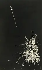 Georges Mathieu, Traité de paix du Duc de Bourgogne et de la Duchesse de Luxembourg, 1958, Oil on canvas