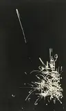 Georges Mathieu, Traité de paix du Duc de Bourgogne et de la Duchesse de Luxembourg, 1958, Oil on canvas