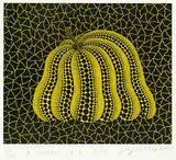 A Pumpkin YB-A by Yayoi Kusama, 2004, Screenprint, edition no. 57/120, sold Jun 2018