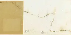 Project for Extraterrestrials No.10 — Project to Add 10,000 Meters to the Great Wall of China by Cai Guo-Qiang, Mixed media on paper, sold Jun 2018