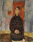 Alexander Tschernjawski, Self Portrait, Oil on canvas