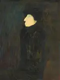Chiu Ya-tsai, Literati, Oil on canvas