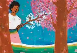 Tao Soju, Crocodile; Tree Lady (a set of 2), 2007, Oil on canvas