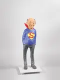 Hiroto Kitagawa, Superman, 2000, Terracotta, acrylic