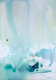 Chu Teh-chun, Watery Blue Reaching far Beyond the Horizon