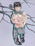 Guo Jin, Dun Dun No. 1, 2007, Oil on canvas