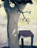 Yang Din, L'aube, 1995, Oil on canvas