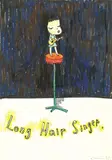 Long Hair Singer by Yoshitomo Nara, 1997, Pen and color pencil on paper, sold Dec 2017