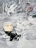 Xiong Yu, Rushing Rivers, 2005, Oil on canvas