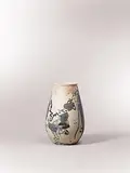 Peinture sur vase en ceramique by Chu Teh-chun, 1987, Porcelain vase (unique), offered Dec 2014